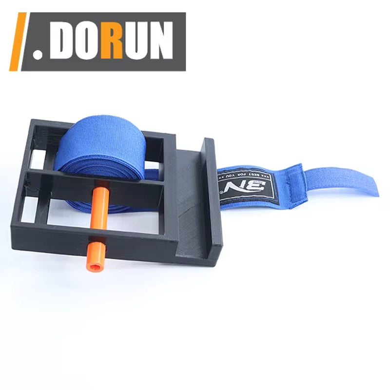 Portable Hand Wrap Roller - Plastic Portable Electric Tool Easy Hand Wrap Roller - Fits All Lengths Boxing & MMA Size Hand Wraps